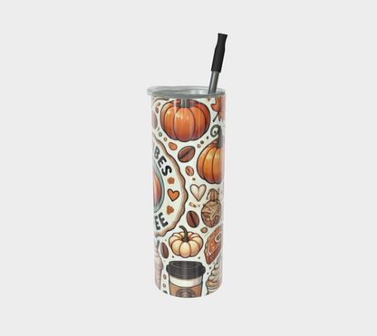 Fall Vibes Coffee Tumbler