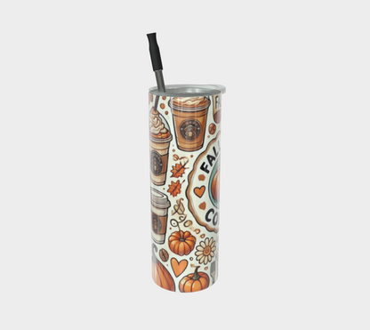 Fall Vibes Coffee Tumbler