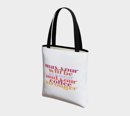 Strong Wifi, Stronger Coffee - Tote Bag